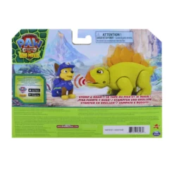 Paw Patrol The Dino Movie Figura Dinosaurio Pup Pals con Chase
