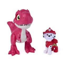 Paw Patrol The Dino Movie Figura Dinosaurio Pup Pals con Marshall