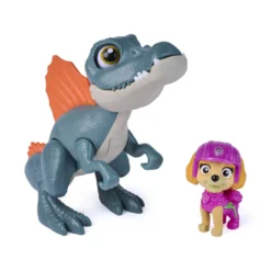 Paw Patrol The Dino Movie Figura Dinosaurio Roaring Pup Pals con Skye