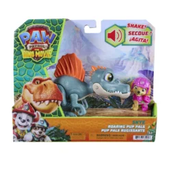 Paw Patrol The Dino Movie Figura Dinosaurio Roaring Pup Pals con Skye