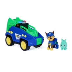 Paw Patrol The Dino Movie Vehículo Dino Rescue Cruise con Figura Chase