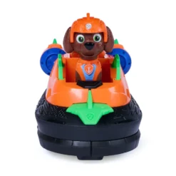 Paw Patrol The Dino Movie Vehículo Dino Rescue Hovercraft con Figura Zuma