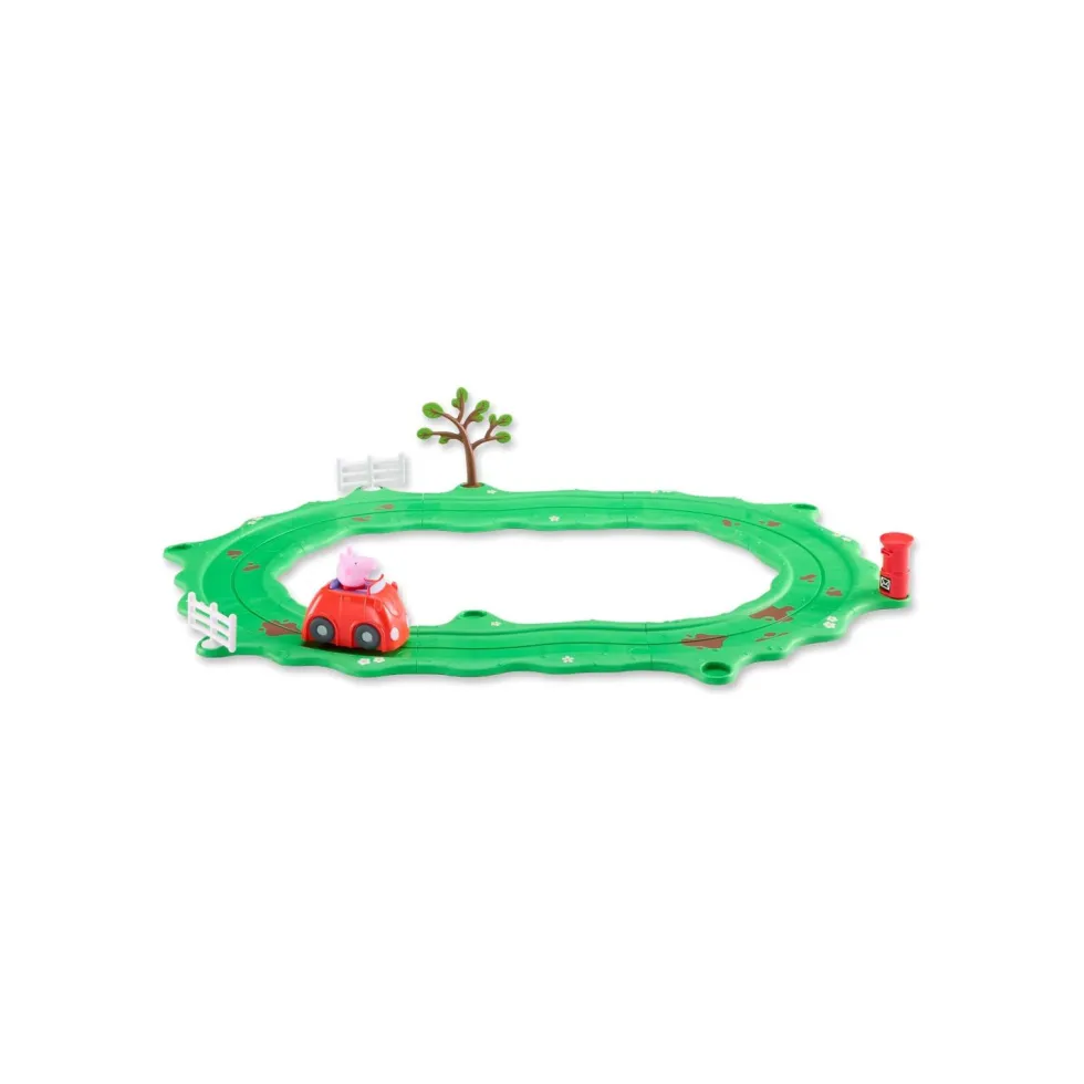 Peppa Pig Circuito Cochecito Rojo
