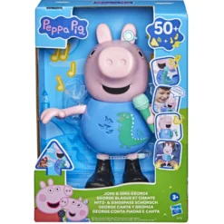 Peppa Pig Figura George Canta y Bromea