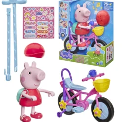 Peppa Pig Pedaleando con Peppa Figura Interactiva