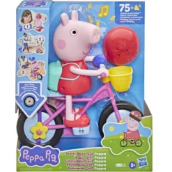 Peppa Pig Pedaleando con Peppa Figura Interactiva
