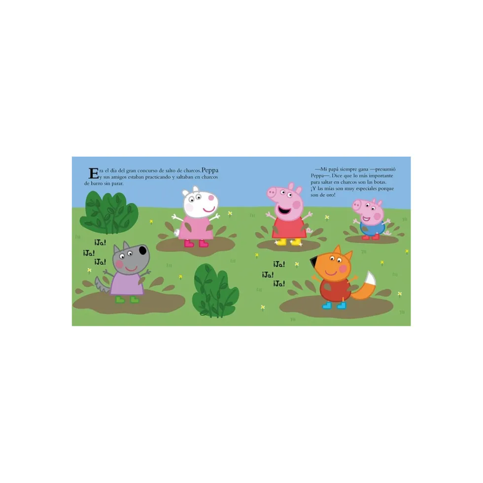 Peppa Pig Un Cuento y a Dormir. Peppa y las Botas de Oro