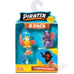 Piratix Adventure World Pack 4 Figuras Varios Modelos