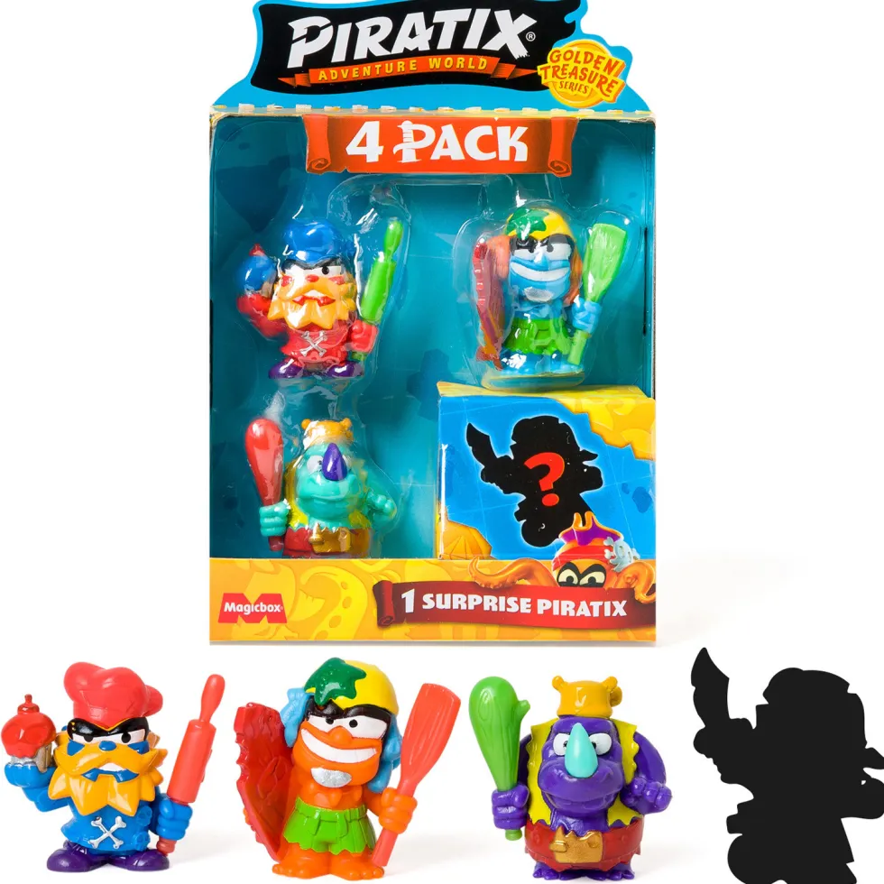 Piratix Adventure World Pack 4 Figuras Varios Modelos
