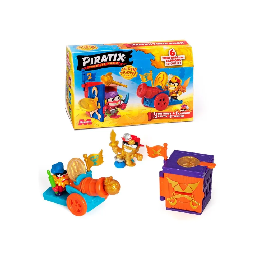 Piratix Golden Trasure Adventura Pack Varios Modelos