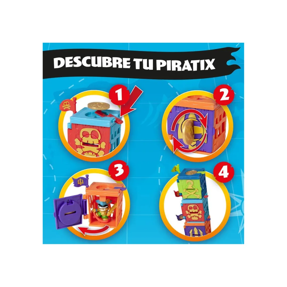 Piratix Golden Trasure Adventura Pack Varios Modelos