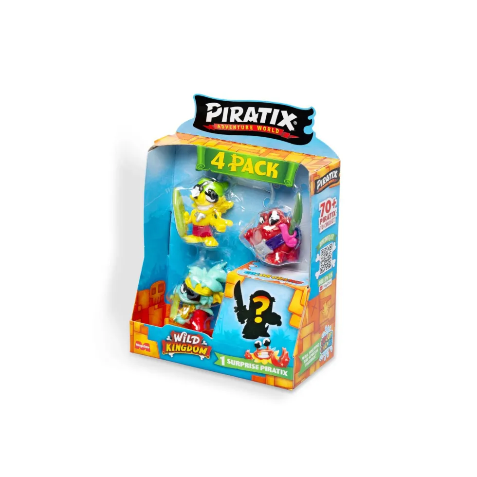 Piratix Wild Kingdom Pack 4 Figuras Varios Modelos