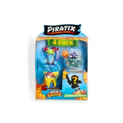 Piratix Wild Kingdom Pack 4 Figuras Varios Modelos