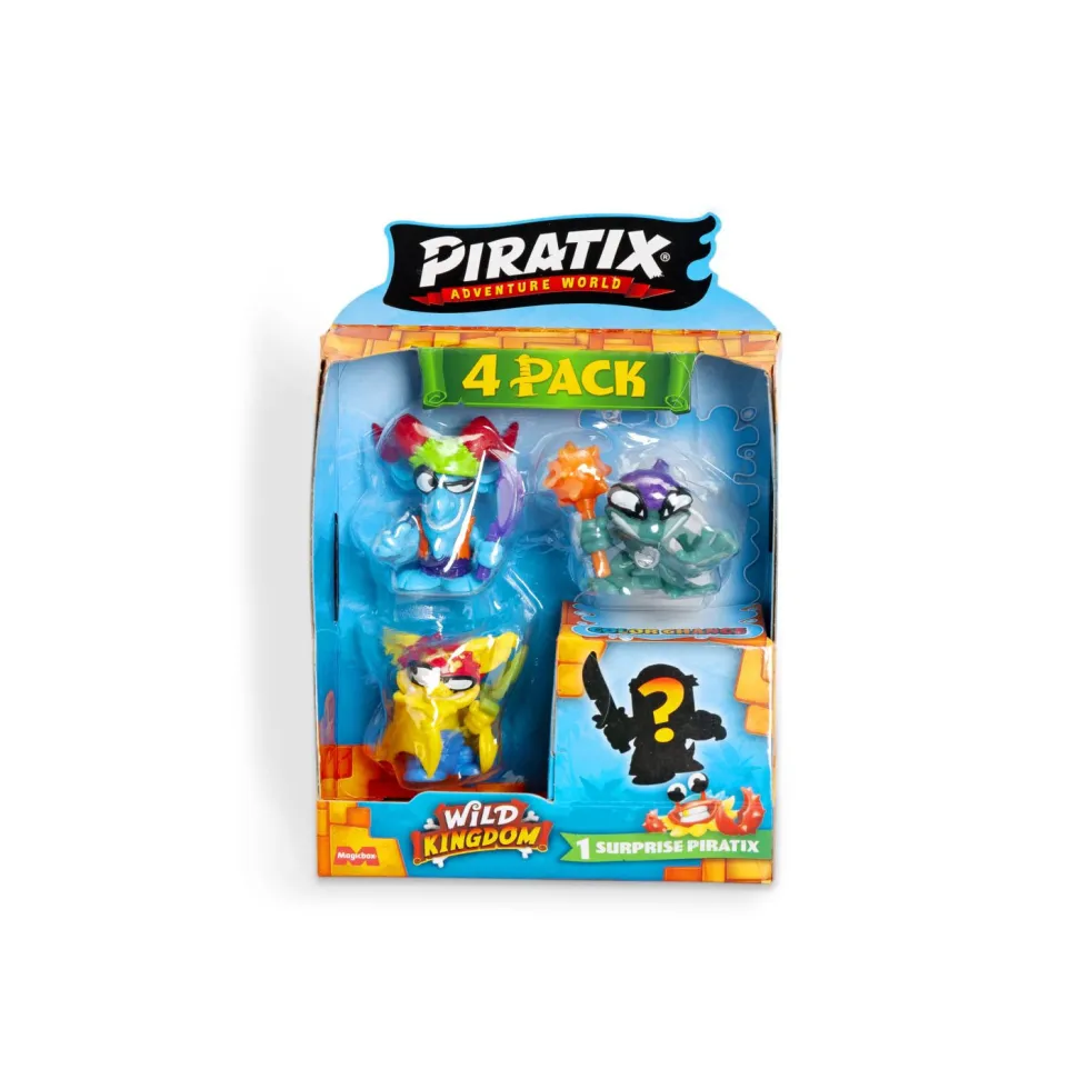 Piratix Wild Kingdom Pack 4 Figuras Varios Modelos