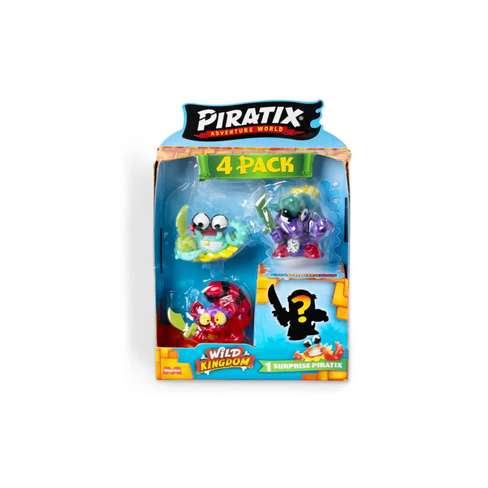 Piratix Wild Kingdom Pack 4 Figuras Varios Modelos