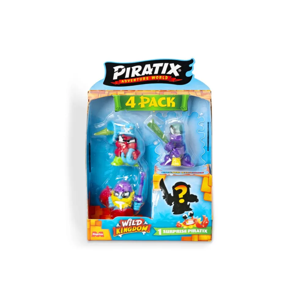 Piratix Wild Kingdom Pack 4 Figuras Varios Modelos