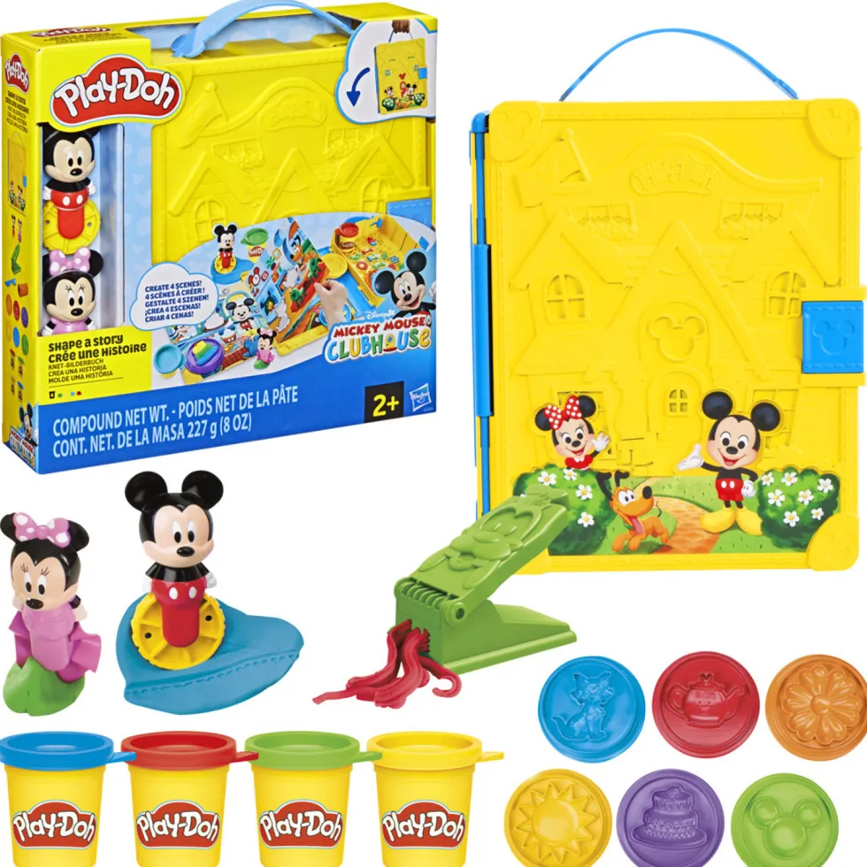 Play-Doh Disney Junior Mickey Mouse Club House Crea una Historia