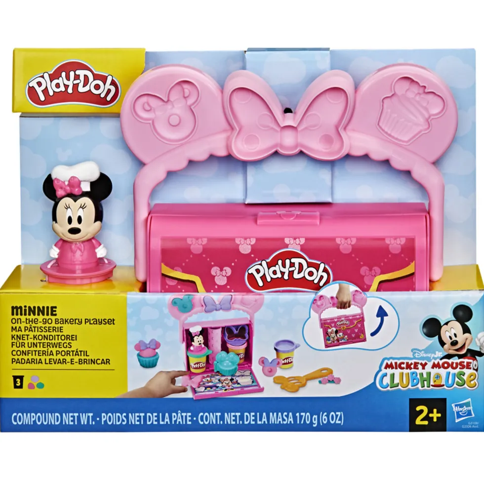 Play-Doh Mickey Mouse Disney Club House Garaje Portátil Varios Modelos