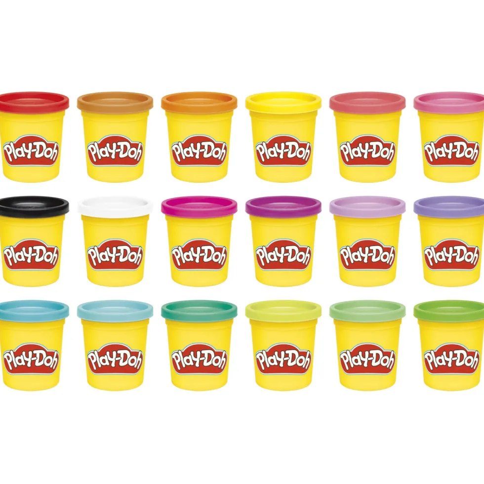 Play-Doh Pack 18 Botes Imagine Anything