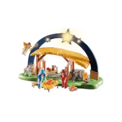 PLAYMOBIL Christmas Belén con Luz - 9494