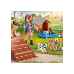 PLAYMOBIL City Life Entrenadora de Perros - 70676