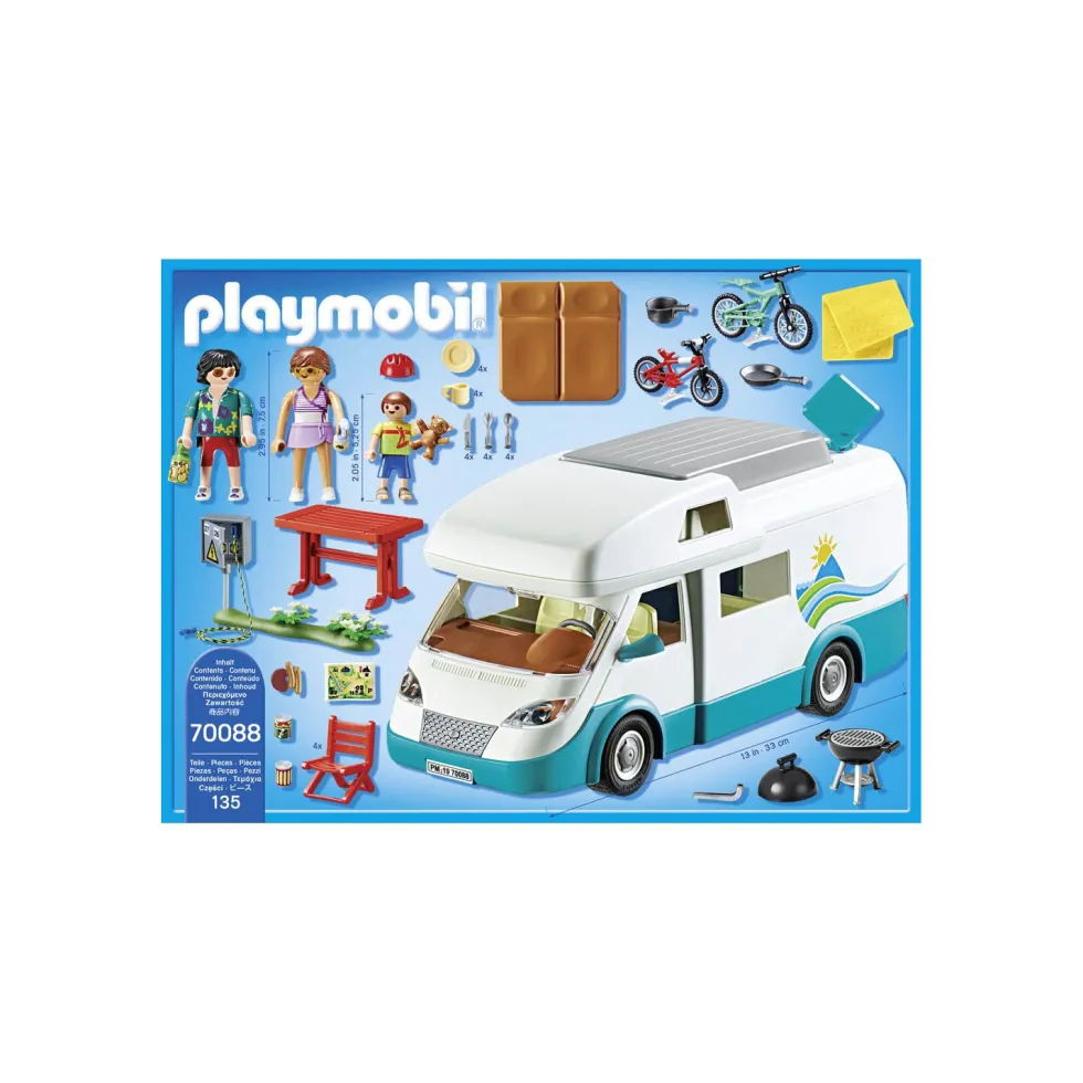 PLAYMOBIL Family Fun Caravana de Verano - 70088