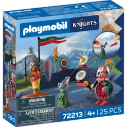 PLAYMOBIL Knights Entrenamiento de Combate de los Caballeros del León - 72213