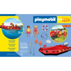 PLAYMOBIL My LIfe Barco de Rescate - 72280
