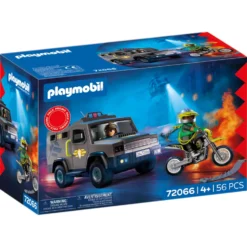 PLAYMOBIL Vehículo Táctico de las Fuerzas Especiales - 72066