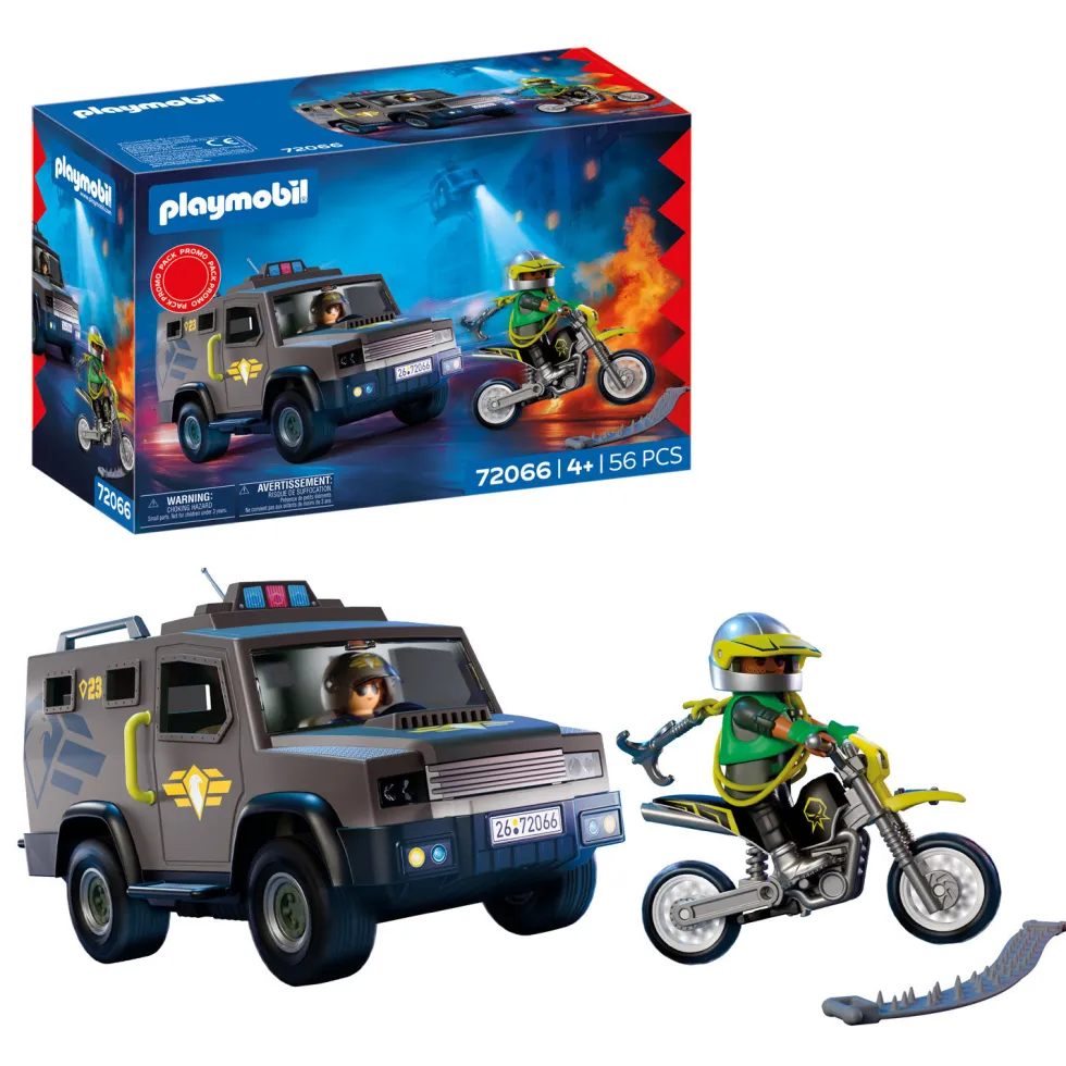 PLAYMOBIL Vehículo Táctico de las Fuerzas Especiales - 72066