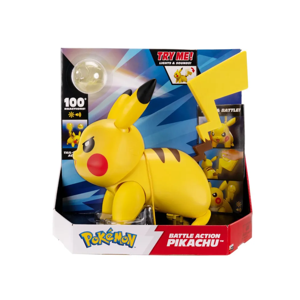 Pokémon Battle Action Figura Pikachu