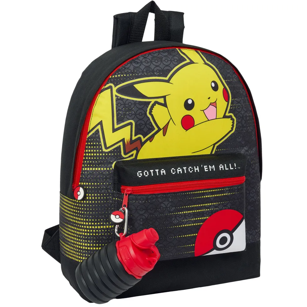 Pokémon Mochila con Botella