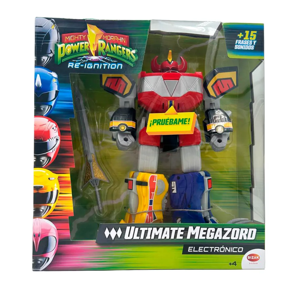 Power Rangers Figura Ultimate Megazord Electrónico