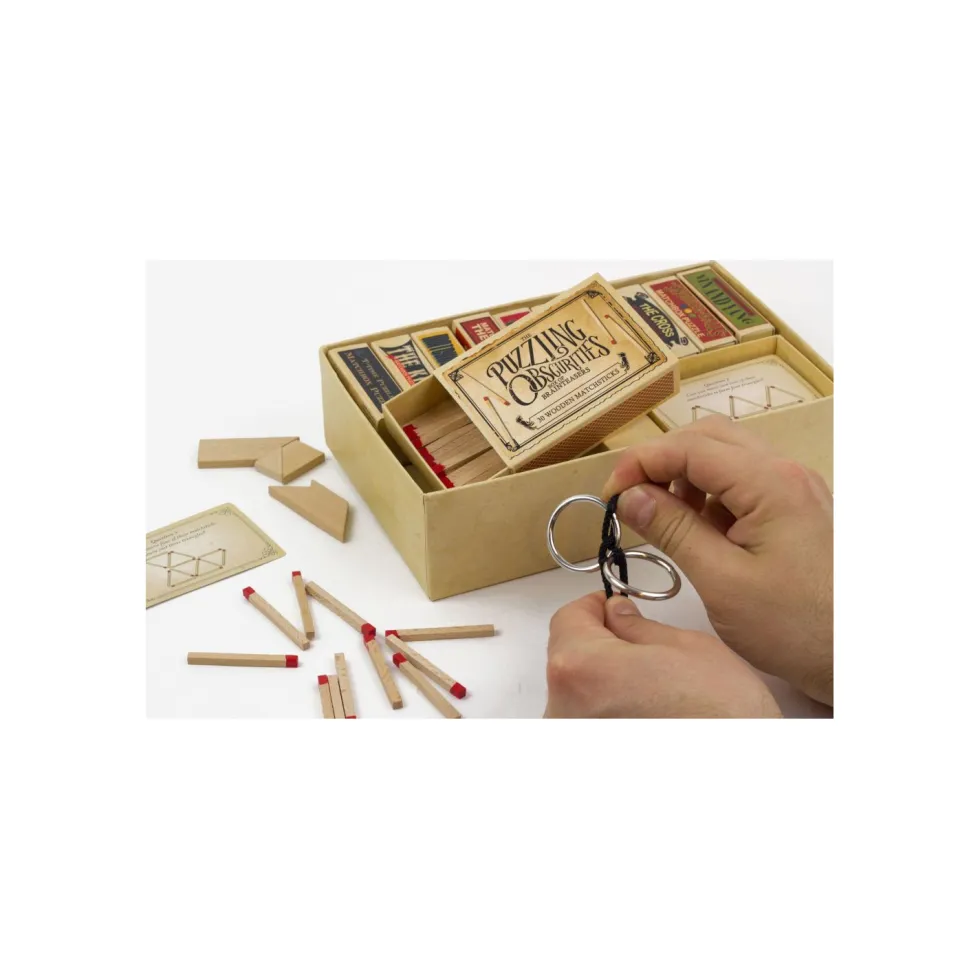 Professor Puzzle The Puzzling Obscurities Caja con Desafíos para la Mente