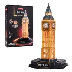 Puzzle 3D Big Ben Edición Nocturna 32 Piezas