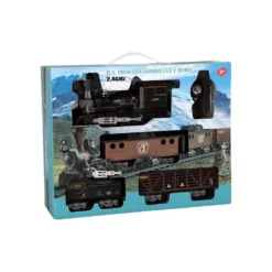Radio Control Tren con Sonido, Luz y Humo