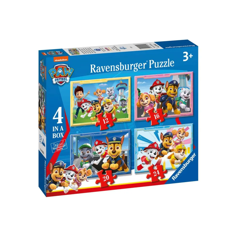 Ravensburger Puzzle Progresivo 12-16-20-24 Piezas Paw Patrol