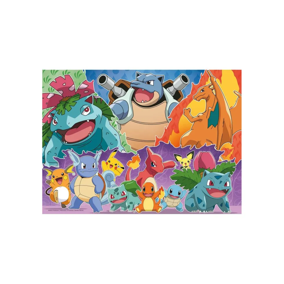 Ravensburger Puzzle 4 x 100 Piezas Pokémon Bumper Pack