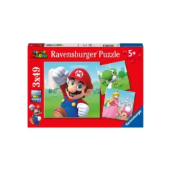 Ravensburger Puzzle 3 x 49 Piezas Super Mario