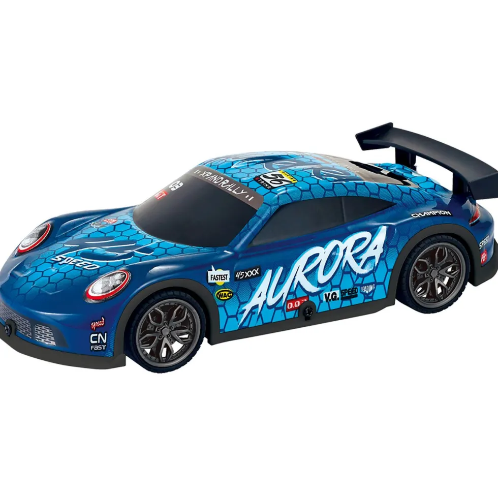 4R Coche Deportivo Tuning Azul