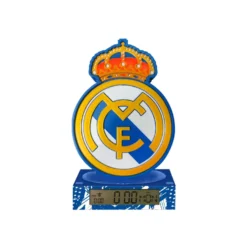 Real Madrid Lámpara 3D Alarma y Despertador