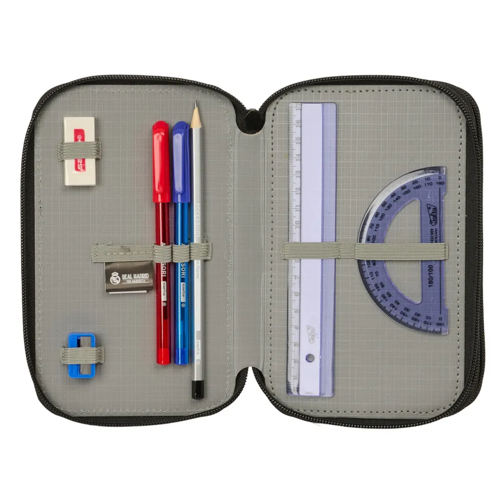 Real Madrid Plumier Triple 37 Piezas