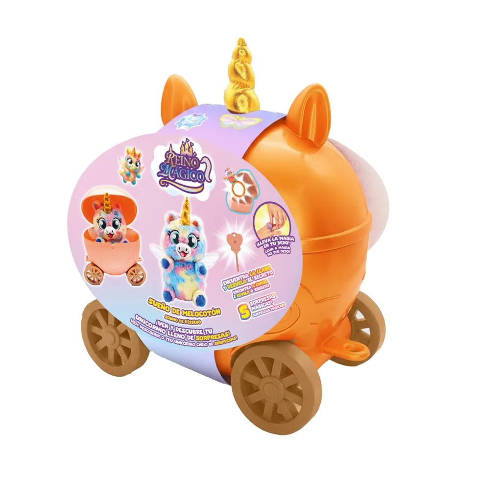 Reino Mágico Carroza con Peluche Sorpresa Varios Modelos
