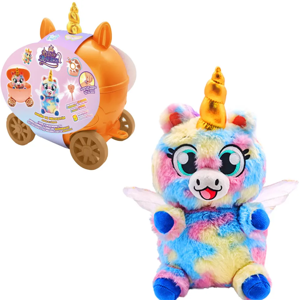Reino Mágico Carroza con Peluche Sorpresa Varios Modelos