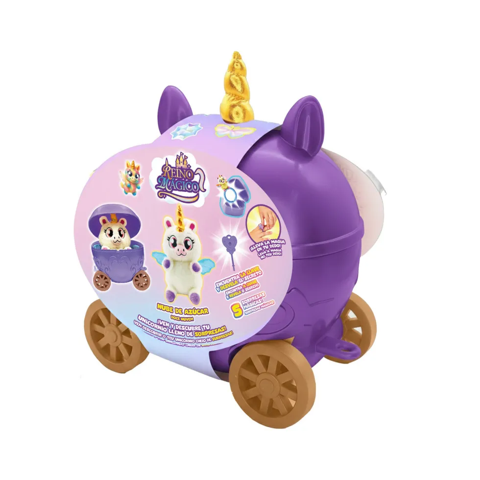 Reino Mágico Carroza con Peluche Sorpresa Varios Modelos