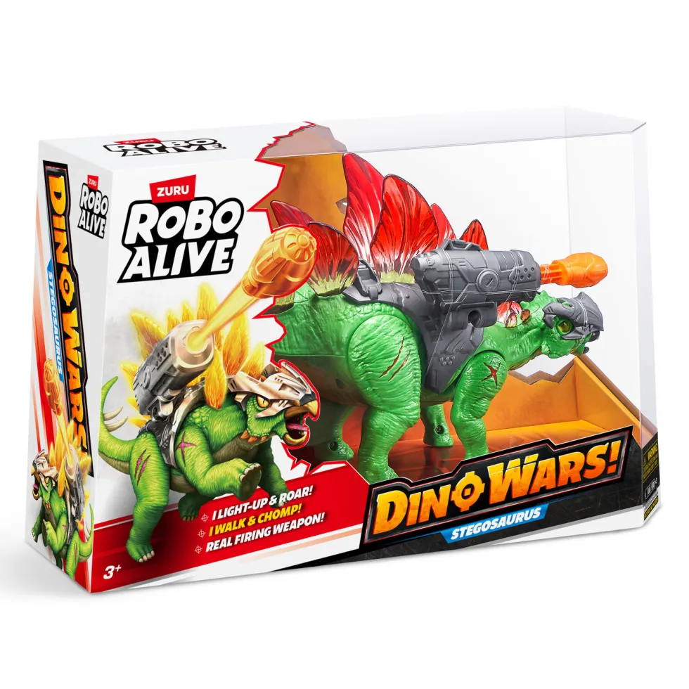 Robo Alive Figura Dino Wars Stegosaurus
