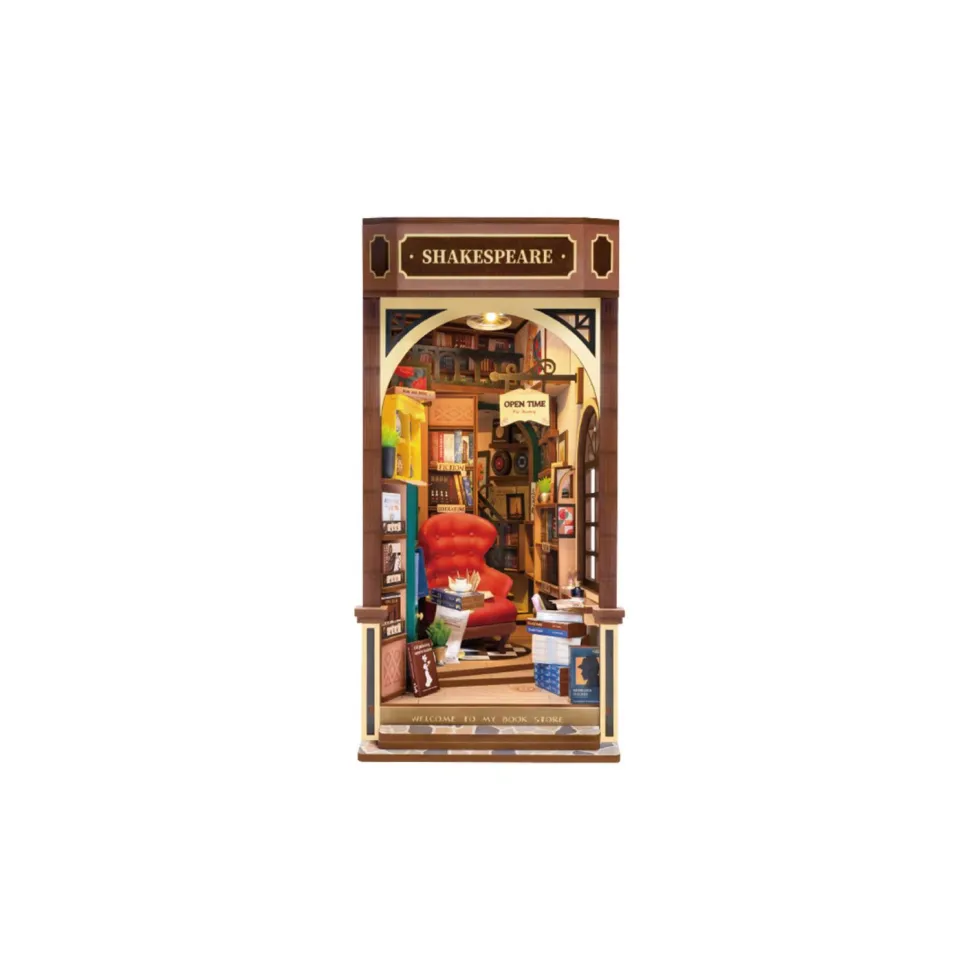 Robotime Bookstore Maqueta de Madera