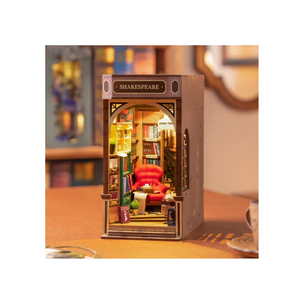 Robotime Bookstore Maqueta de Madera