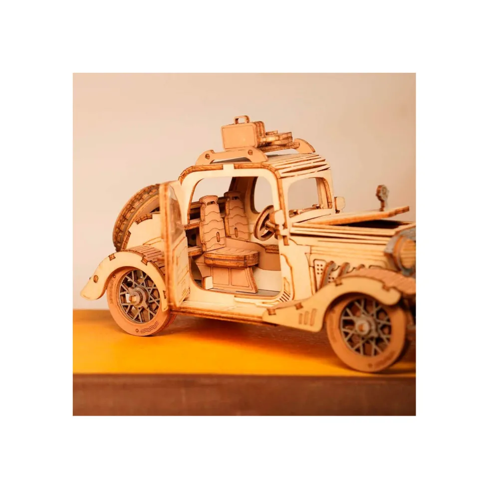 Robotime Coche Vintage Maqueta de Madera
