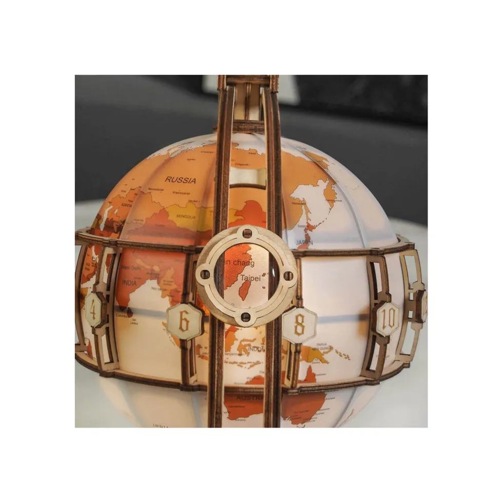 Robotime Globo Luminoso Maqueta de Madera